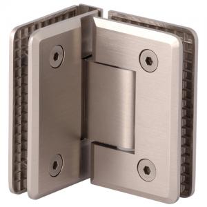 90 Degree Beveled Chrome Shower Hinge
