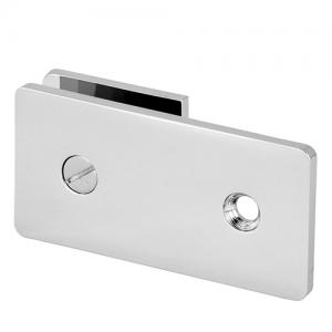 180 Degree Straight square Clip with round conrner - Wall to Glass