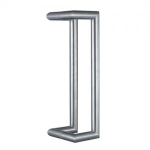 push pull door handle stainless steel Offset Handle