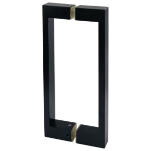 Glass shower door handle Back to Back Square Tube Pull Handle