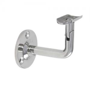 Stair flexible Handrail Glass mounting Brackets wall mounted