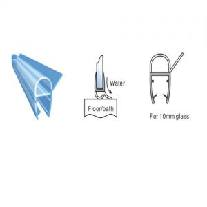 Shower Sealing Strip/ Sliding Glass Door Shower Seal/ Door and Window Accessories