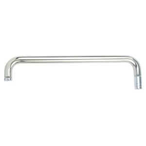 Towel Bar with Knob stainless steel